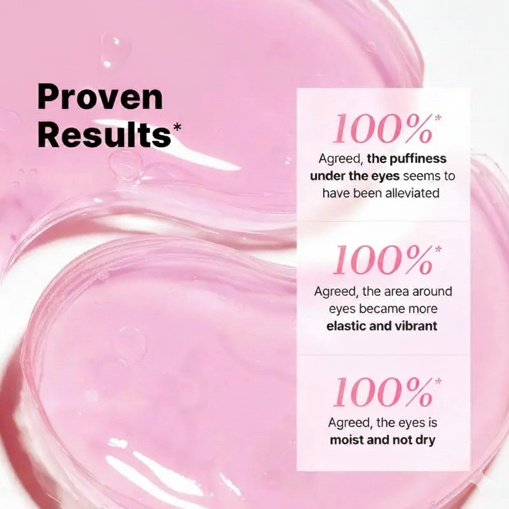 Augenpads aus Kollagen (60 Stück)