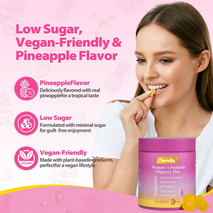 Probiotische Fruchtgummis für Frauen