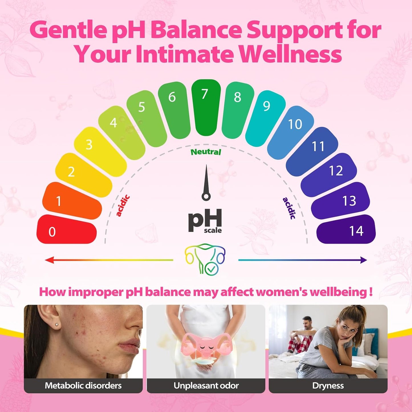 Probiotische Fruchtgummis für Frauen