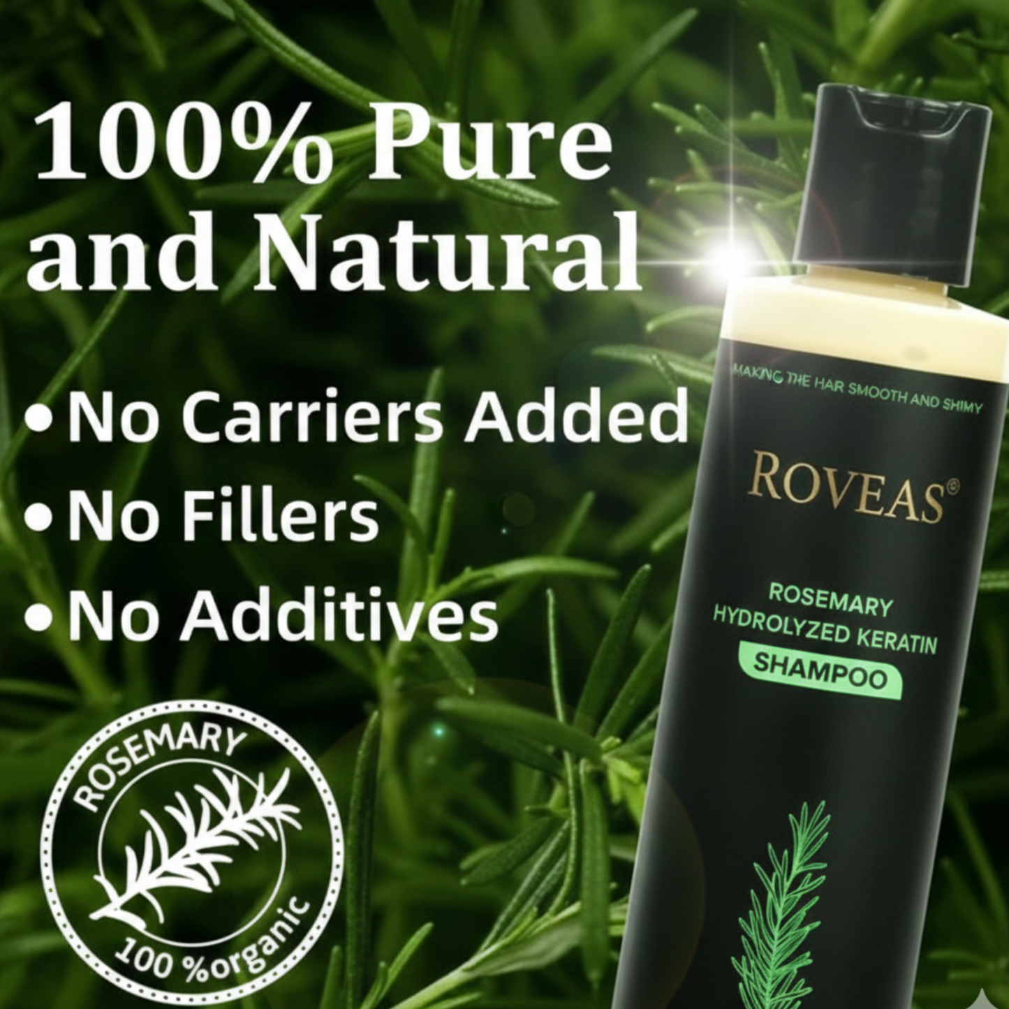 Roveas Haarwuchs-Shampoo